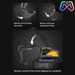 بیل مکانیکی کنترلی 3 کله برند EE – کد 003-598