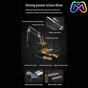 بیل مکانیکی کنترلی 3 کله برند EE – کد 003-598