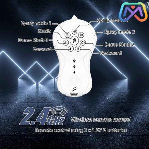 ربات هشت پا دودزا کنترلی – کد 34_134