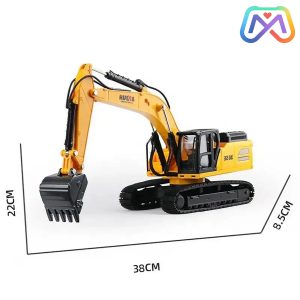 کنترلی Huina تریلی حمل بیل 2کنترله 1522