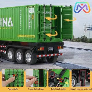 کنترلی Huina تریلی کانتینر دار 1317