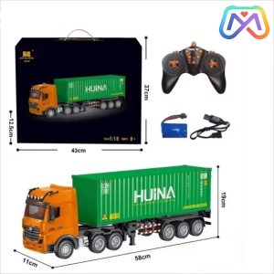 کنترلی Huina تریلی کانتینر دار 1317