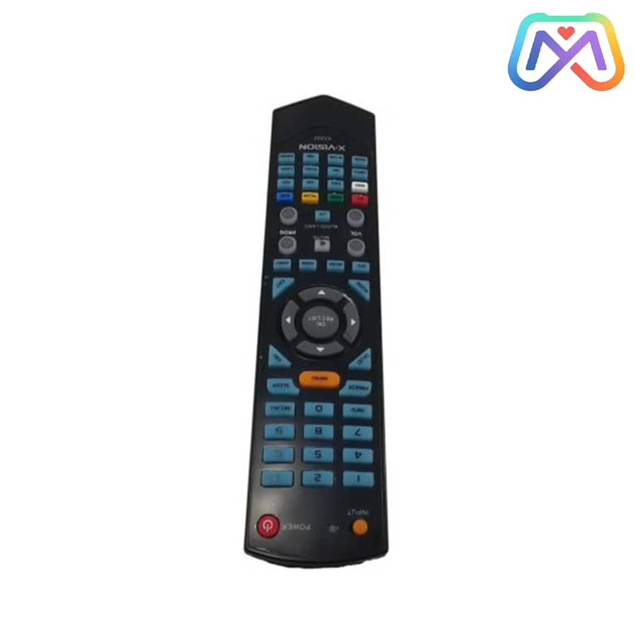ریموت کنترل تلویزیون ایکس ویژن مدل 53202 چراغ دار