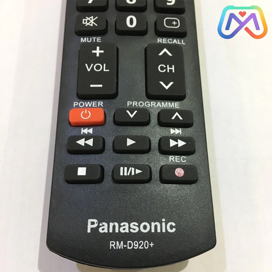ریموت کنترل تلویزیون پاناسونیک مدل +RM-D920