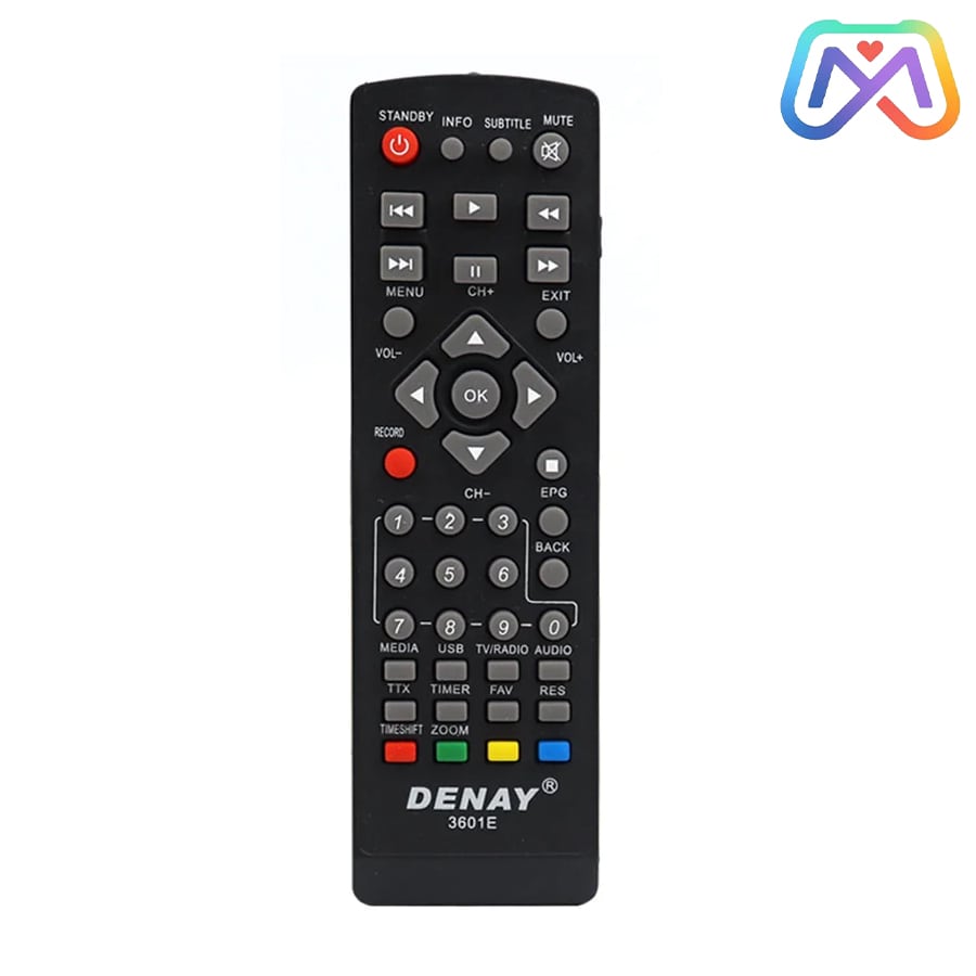 کنترل گیرنده دیجیتال دنای DENAY 3601E