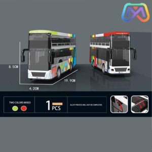 ماشین فلزی اتوبوس 2طبقه 631