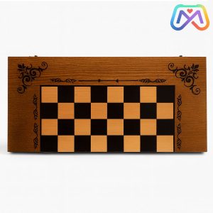 تخته نرد چوب گردو با روکش ملچ 8 میل