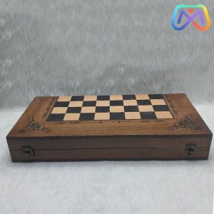 تخته نرد چوب گردو با روکش ملچ 8 میل