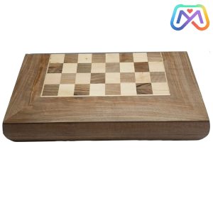 تخته نرد چوب گردو لبه کتابی