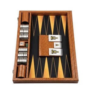 تخته نرد کلاسیک چرمی کد 459