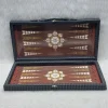 تخته نرد چوبی MDF چرمی ساده کد 465
