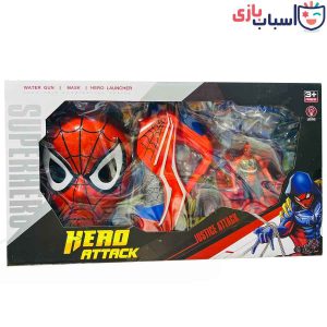 تفنگ تار پرتاب کن اسپایدر با ماسک و فیگور 49_8834