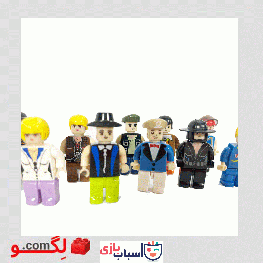 مینی فیگور مشاغل 20تایی 25794 - Image 4