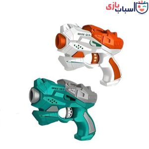 تفنگ اسباب بازی تیر ابری دو عددی با سیبل 18_688