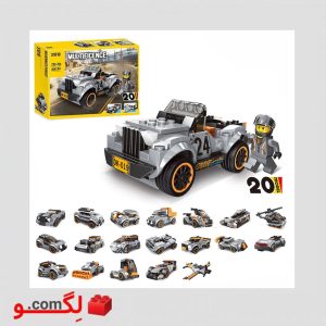 لگو ماشین 20 مدل برند Decool آیتم 31019