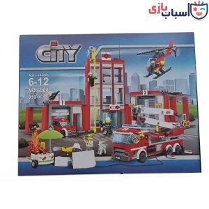 لگو ایستگاه آتش نشانی 6064