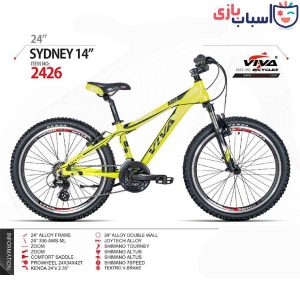 دوچرخه VIVA مدل SYDNEY 14 سایز 24 کد 2426
