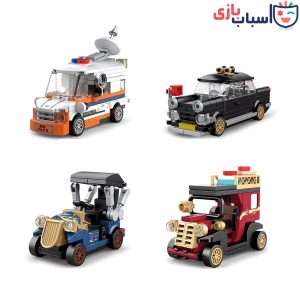 لگو باکس ۴ عددی ماشین - کد 22079-22082