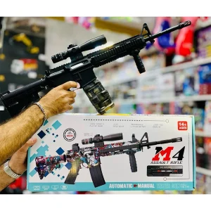 تفنگ تیرژله ای شارژی m4 کد 505