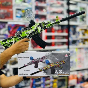 تفنگ تیرژله ای گرافیکی AK47 کد 05