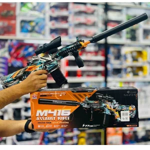 تفنگ تیرژله ای گرافیکی M416 شارژی 04